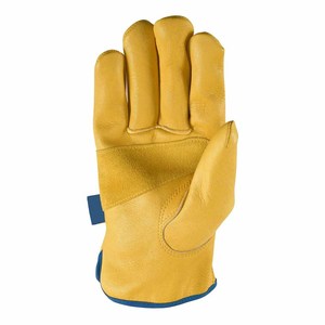 Reinforced Sheep Grain Leather <b>Driver</b> <b>Gloves</b> Abrasion Resistant Heavy Duty Personal Protective High Quality Gardening <b>Gloves</b> - Product Image 2
