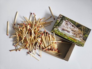 Cerillas de Seguridad para Cocina, Duraderas y Ecológicas, 250 Unidades, Caja de Cerillas de Madera, Larga Duración, Embalaje en Cartón Impreso, Encendido OEM - Product Image 5