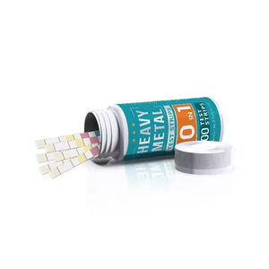 Tiras reactivas de prueba de agua al por mayor 10 en 1 para metales pesados (Cu/Fe/Mn/Hg/Ca/Cr/Zn/<span class=keywords><strong>Mg</strong></span>/Pb/Cd) para agua potable, 100 tiras - Product Image 3