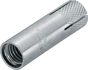 พุกยึด HILTI รุ่น HKV M 12x50 แบบหัวกระสุน ไม่แตกหัก ผลิตจากเหล็กกล้าคาร์บอนชุบสังกะสี แบบยึดติดด้วยการขยายตัว - Product Image 1