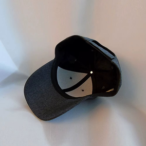 Gorra Unisex de 6 Paneles con Cierre a Presión, Color Gris Oscuro, Algodón Sólido, Ajuste Ajustable, Estilo Casual, Gorra para Adultos, Rendimiento, Ciclismo al Aire Libre - Product Image 6