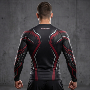 Wholesale Custom Logo 3D Printed Jiu Jitsu Bjj Rash Guard <b>for</b> <b>Men</b> <b>Compression</b> Breathable Shorts Sleeve - Product Image 2