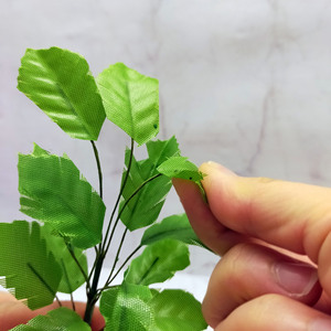 Miniature Bonsai Plant Dollhouse Green Plant Model <b>Artificial</b> Bonsai <b>Tree</b> for Fairy Garden DIY Decor for age 14+ - Product Image 6