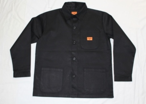 Vestes en coton pour hommes avec quatre poches utilitaires, en toile, boutonnées, étiquette personnalisée - Product Image 4