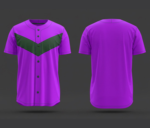Uniforme de Béisbol Personalizado para Equipo |   Uniforme de Béisbol para Equipo con Logotipo y Números Personalizados |   Poliéster Transpirable - Product Image 2