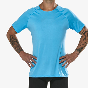 T-shirt en molleton polyester épais pour homme, coupe classique, manches courtes, personnalisable avec logo, style streetwear, anti-plis, séchage rapide, 300g - Product Image 6