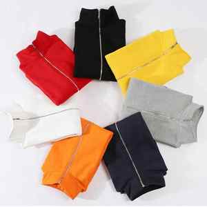 เสื้อแจ็กเก็ตแนวซิปเต็มตัวสำหรับผู้ชายและผู้หญิง: สเวตเตอร์ถักน้ำหนักเบาพร้อมคอจำลอง - Product Image 3