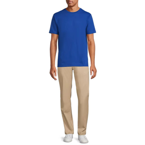 T-shirt en coton pour homme à prix de gros, coupe classique, haute qualité, respirant, manches courtes, impression numérique, en promotion - Product Image 5