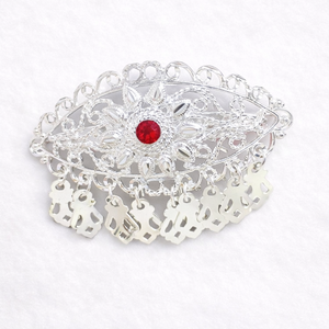 MOLL JEWELLERS - Joyería Vintage Chapada en Oro, Aleación Hecha a Mano, Ecológica, Impermeable, Elegante, con Brillantina, Mini Animales, Borlas y Flores - Product Image 1