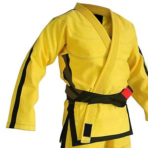 เครื่องแบบคาราเต้ได้รับการรับรองจากคุณภาพสูงชุดคาราเต้ชุดเย็บปักลาย kumite ชุดเครื่องแบบคาราเต้ GI BJJ - Product Image 3