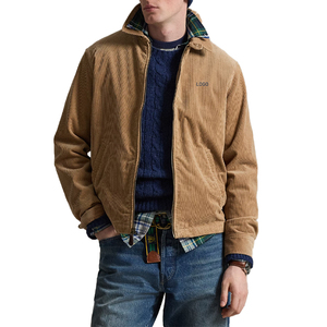 Premium Custom Welcome Heavy Winter Waterproof Windproof Breathable 100% Cotton Wynton Corduroy <b>Jacket</b> Men Vintage for OEM - Product Image 3