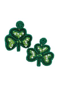 Pendientes de bordado con cuentas elegantes y superventas, perfectos para atuendos casuales y festivos. Disponibles en diseño de caña con cuentas y colgantes de frutas. - Product Image 3