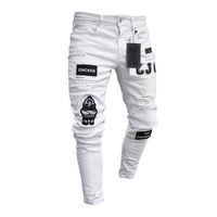 Jeans en denim coupe bootcut pour hommes, pantalons fuselés personnalisés OEM, coton épais, marque privée, fabricant de vêtements B2B