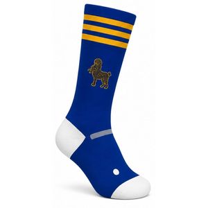 <b>Ladies</b> Crew <b>Socks</b> with Custom Embroidered Letter Logo Soft Breathable Cotton Blend Comfortable Sports <b>Socks</b> for Everyday Use - Product Image 5