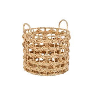 Cesta Moderna de Jacinto de Agua, Cesta Organizadora Tejida a Mano para Ropa, Juguetes, Guardería, Decoración de Dormitorio - Product Image 2