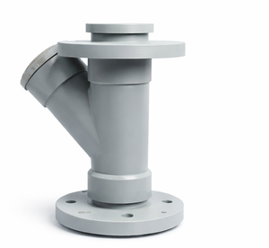 Vanne de crépine en PP Y manuelle résistante à la corrosion de 40mm | Livraison gratuite Vanne de filtre en plastique pour l'industrie chimique de l'eau alcaline acide - Product Image 4