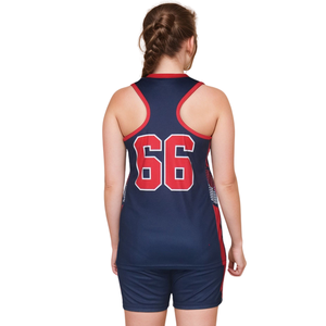 Uniforme de Baloncesto Personalizado para Mujer, Jersey y Pantalones Cortos Sublimados con Logotipo del Equipo y Número, Traje de Baloncesto Femenino, Ropa Profesional - Product Image 2