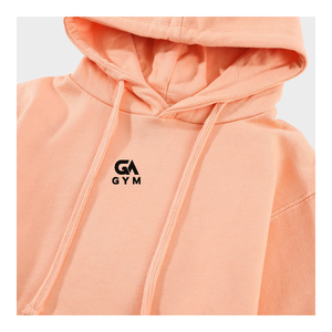 เสื้อฮู้ดผ้าแคนวาสสีพื้นสำหรับผู้หญิง GYM ACTIVE พร้อมเชือกผูก ปรับได้ เป็นมิตรกับสิ่งแวดล้อม แห้งเร็ว สวมใส่สบาย เหมาะสำหรับฤดูหนาว/ฤดูใบไม้ร่วง แขนยาว - Product Image 3