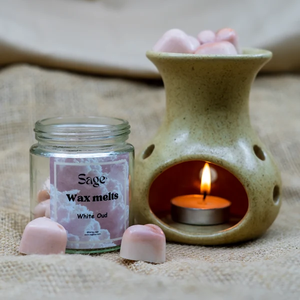 Cires parfumées Oud Blanc de Luxe pour la Maison – Cubes de Cire Aromatiques pour Diffuseur, Décoration de Chambre et Salon, et Relaxation - Product Image 4