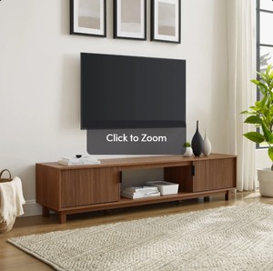 Mueble de TV Moderno de Mediados de Siglo con Almacenamiento para Televisores de 65 Pulgadas o Más, Mueble de Salón con Soporte de Suelo - Product Image 4
