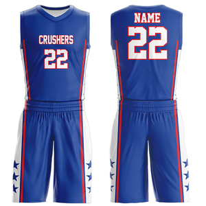 Uniforme de Baloncesto Sublimado Personalizado Hecho en Pakistán, Unisex, Sin Mangas, Anti-UV, Antibacteriano, 100% Poliéster Malla, Tallas Grandes - Product Image 3