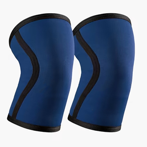 Rodillera de compresión de neopreno de 7 mm al por mayor con logo personalizable para fitness, gimnasio, entrenamiento, sentadillas y levantamiento de pesas - Product Image 3