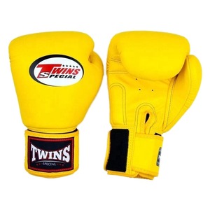 Guantes de Boxeo Profesionales Twins para Entrenamiento de Muay Thai, Sparring y Combate, Guantes Personalizados de Cuero Vacuno de Primera Calidad, Gruesos de 4 Capas - Product Image 1