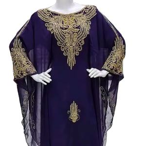Womens <b>Dress</b> Kaftan Beautiful Colored Caftan Muslim Traditional Caftan Stone Beads Work Hand Work Kaftan <b>Moroccan</b> - Product Image 1