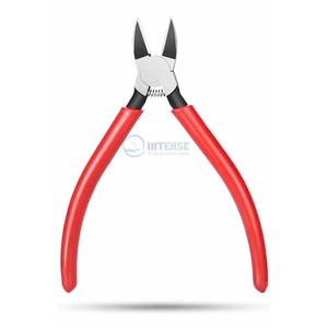 6 Precision Stainless Steel Wire <b>Cutters</b> Spring Loaded Side <b>Cutters</b> Ultra for <b>Flush</b> Cut Pliers Non Slip Handle for Jewelry - Product Image 1