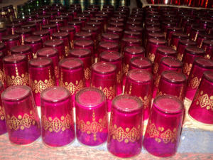 Accessoire élégant pour service à café et thé Verre à thé style marocain - Product Image 2