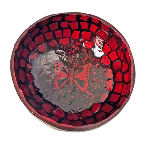 Plato Decorativo de Concha de Coco con Madreperla Brillante - Acabado Lacado a Mano - Adorno Exótico - Product Image 2