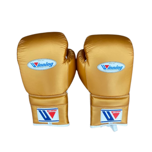 Winning Boxing Gear Set Cowhide Leather Laced up Training <b>Gloves</b> breathable quickdry Headgear Groin Guard OEM supplier - Product Image 5