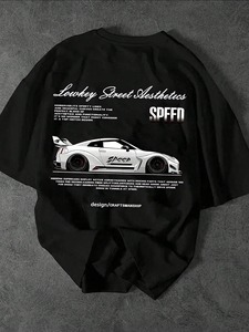 Nuevas Camisetas de Secado Rápido para Hombre, Camisetas de Verano de Manga Corta, Color Sólido, 100% Algodón, Cuello Redondo, Ropa para Hombre, Camisetas Extra Grandes OEM - Product Image 4