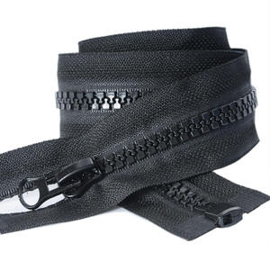 Cremallera de resina de plástico de extremo abierto OEM 2026 personalizada de alta calidad, tamaño y colores múltiples para ropa deportiva y equipaje. - Product Image 6