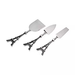 ชุดมีดชีสแบบศิลปะ ทำจากสแตนเลส ชุดอุปกรณ์ตัดชีส ชุดเสิร์ฟในครัว ชุดเตรียมอาหาร - Product Image 2