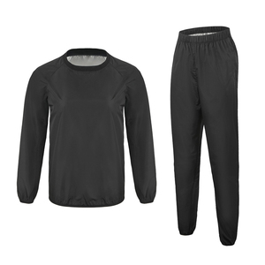 ชุดแจ็คเก็ตและกางเกงสำหรับฤดูหนาวแบบ unisex สีแดงดำ ตัดต่อสี ผ้าฟลีซ ระบายอากาศ กันน้ำ สวมใส่สบายๆ สำหรับผู้ใหญ่ - Product Image 2