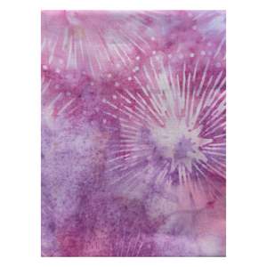 ผ้าซิ่นบาติกอินโดนีเซียสุดหรู งานแฮนด์เมด ลายพิมพ์นามธรรมสีม่วงน้ำเงิน ผ้าเนื้อนุ่ม น้ำหนักเบา ผลิตด้วยมือจากอินโดนีเซีย - Product Image 4