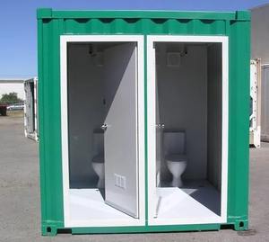 Maisons conteneurs mobiles de qualité supérieure en gros, système de toilettes publiques écologiques et durables pour les camps de construction et les administrations - Product Image 5