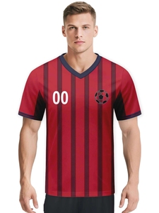 Camiseta de Fútbol Clásica Personalizada, Jersey Retro para Hombre con Logotipo Bordado, Camiseta de Fútbol Sublimada, Uniforme para Hombre - Product Image 4
