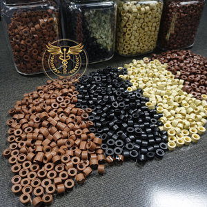 Pince à ouvrir les boucles pour extensions de cheveux en acier inoxydable doré professionnel, pour micro-anneaux, nano-anneaux et extensions I-Tip - Product Image 6