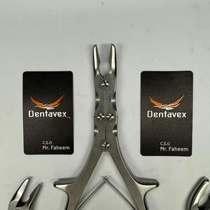 Juego de 3 Piezas de Leksell-Stille Bone Rongeurs, Instrumentos Quirúrgicos Reutilizables de Acero Inoxidable Alemán, Clase II CE ISO por Dentavex - Product Image 4