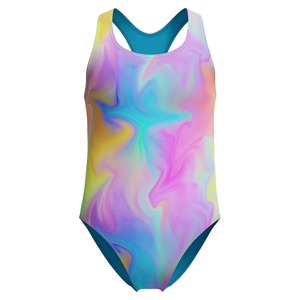 Traje de Baño Deportivo de Una Pieza para Mujer, Ligero, de Primera Calidad, con Estampado de Letras por Transferencia Térmica, Venta al Por Mayor - Product Image 1