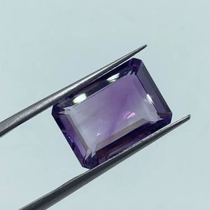 Pierres d'améthyste naturelle brute de haute qualité, pierre de guérison, améthyste 6,49 carats 10x14 mm à vendre - Product Image 1