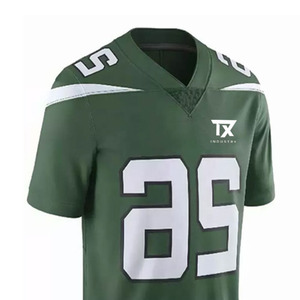 Maillot de football personnalisé de haute qualité à manches courtes, nom d'équipe personnalisé, 100% polyester - Product Image 3