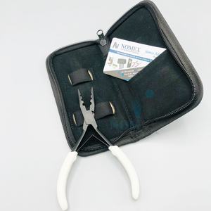 คีมต่อผมอเนกประสงค์อุปกรณ์ต่อขนสีขาว3รูอุปกรณ์ต่อขนสีดำขาวยั่งยืนโลโก้แบบกำหนดเอง - Product Image 6