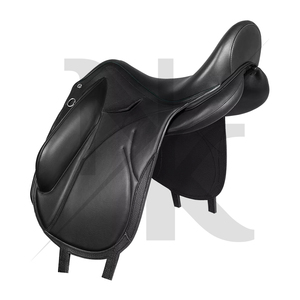 Silla de Doma de Contacto Cercano de Lujo – Cuero Premium con Revestimiento de Piel de Toro y Forro de Lana, Productos de Equitación Inglesa de la India - Product Image 3