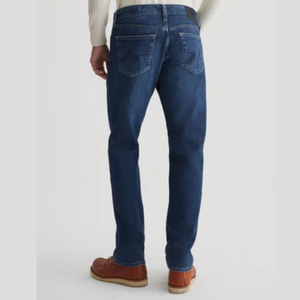 กางเกงยีนส์ทรงตรงเอวกลาง รุ่นใหม่ OEM ODM แฟชั่นสำหรับผู้ชาย ผ้าเดนิมยืด ใส่สบาย ระบายอากาศได้ดี ผลิตจากผ้าฝ้าย 100% เหมาะสำหรับฤดูร้อนและฤดูใบไม้ร่วง - Product Image 6