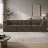 Canapé modulaire en tissu Sageliving, élégant, de haute qualité, moderne, 3 places, sur mesure, meubles de salon