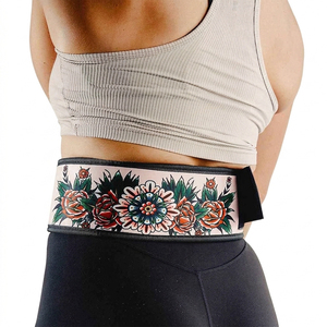 Ceinture de musculation en nylon personnalisée avec boucle en acier autobloquante, ceinture de musculation unisexe pour squats et soulevés de terre, vente en gros - Product Image 5