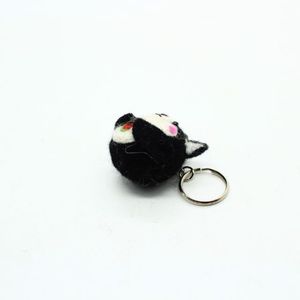 Handmade <b>Wool</b> Felt Dog Keychain Cute Animal Bag Charm - Product Image 2